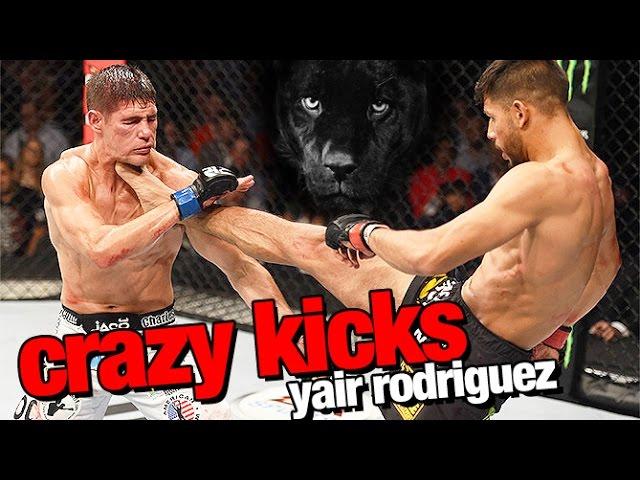 Yair Rodriguez All Crazy Kicks in MMA