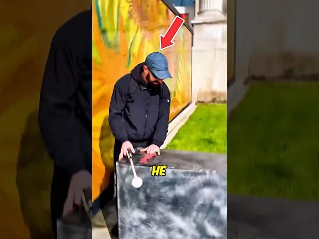 This guy floats in air… 