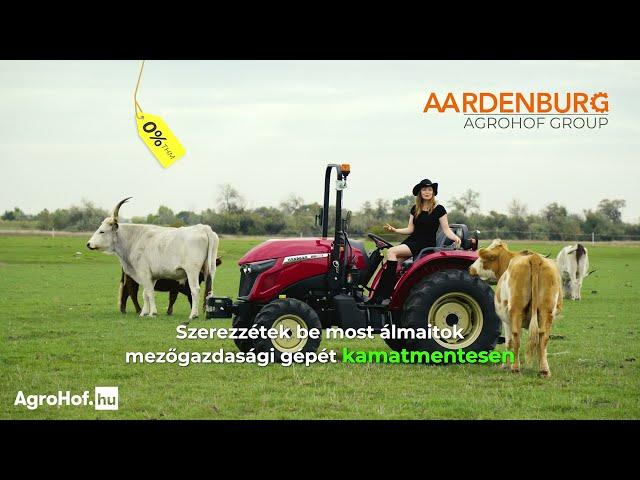 Vásároljon most kamatmentesen mezőgazdasági gépet az Agrohof-tól!