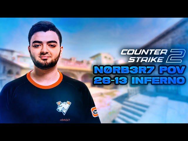 CS2 POV n0rb3r7 Inferno (26-13) vs NiP | Thunderpick World Championship 2023