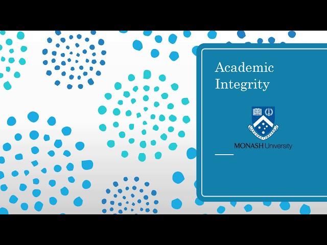 Academic Integrity at Monash University