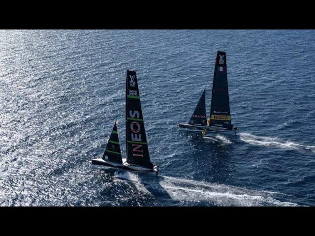 America’s Cup: Francesco Bruni e Dylan Fletcher dopo il 3-3