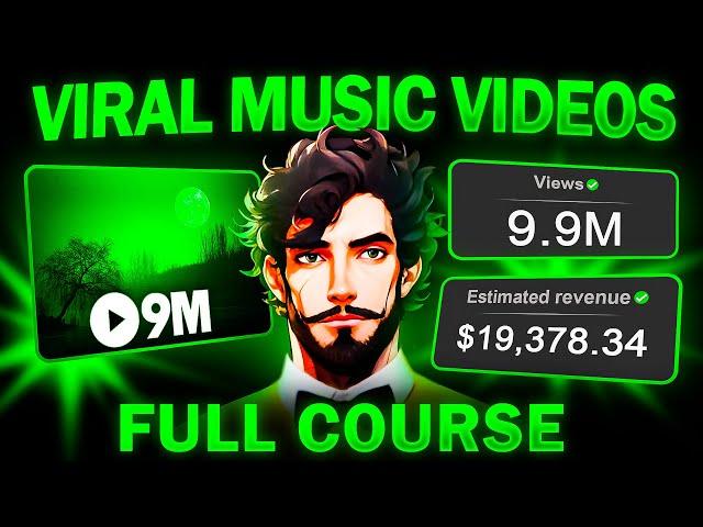 How I Make Viral Music Faceless Youtube Automation Videos ( $500/Day)