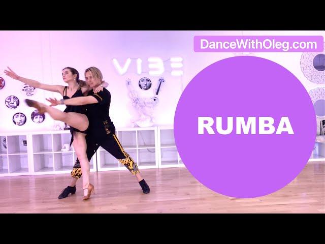 RUMBA - Advanced Choreography Ballroom Latin Technique secrets with Oleg at www.DanceWithOleg.com