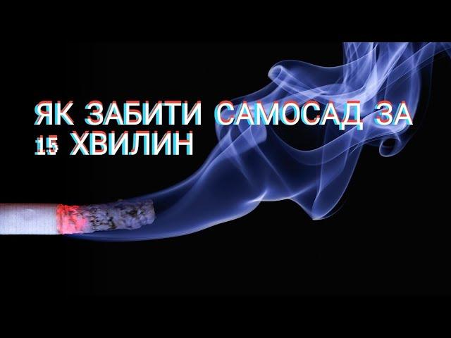 ЯК Я ЗАБИВАЮ САМОСАД СВОЄЮ РУЧНОЮ САМОДЕЛКОЮ