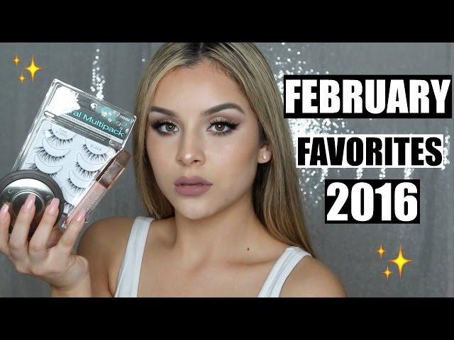 February Favorites 2016 | Aidette Cancino