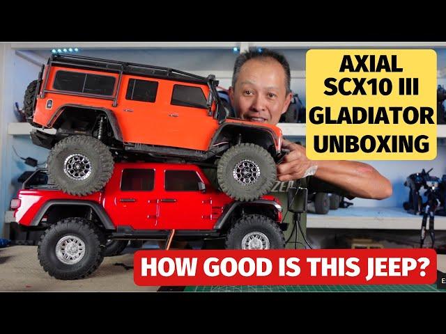 Axial SCX10 iii Gladiator Unboxing - this RTR as good as it looks?