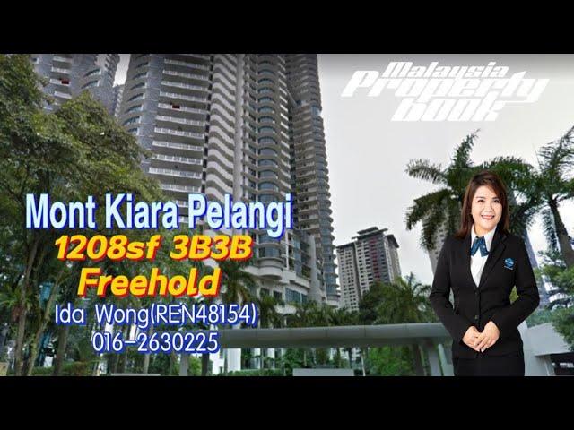 Mont Kiara Pelangi | 1,208sf 3 Beds 2 Baths | Ida Wong +60162630225 #Tour91