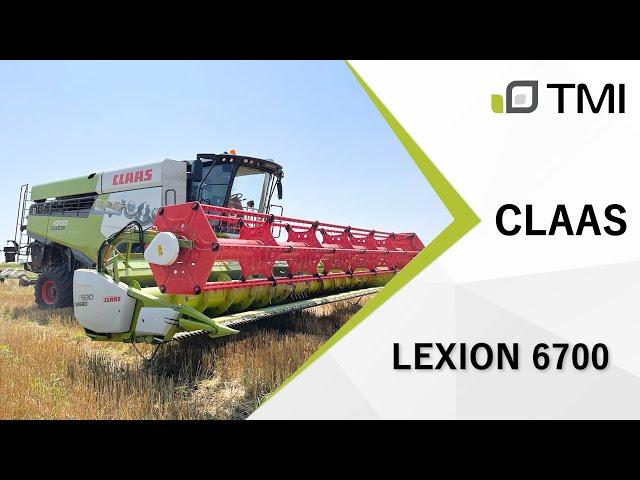 Легендарний комбайн CLAAS LEXION 6700