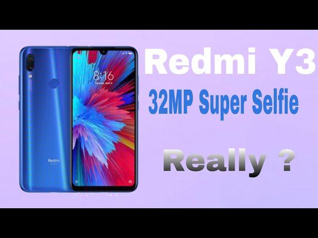 REDMI Y3. Real selfie phone! || AK TECHIE  ||