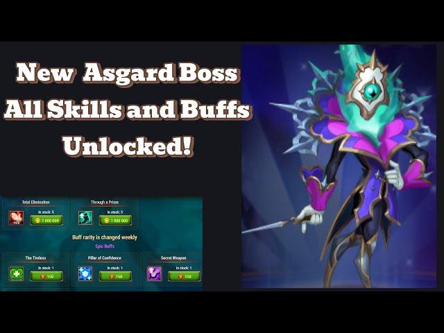 New Asgard Boss Explained, Full Buffs and Skills Unlocked. The Phantom Orchestra Hero Wars