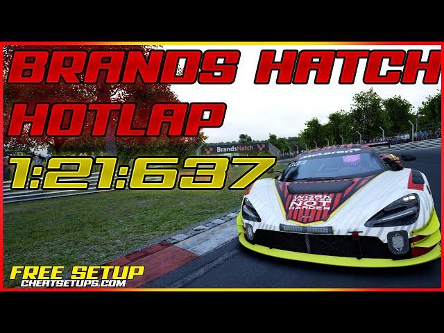 Brands Hatch + Free Setup | AOR WR | 1:21.637 | McLaren 720s GT3 Evo | ACC | 1.10.2