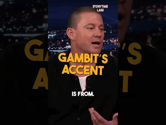 Channing Tatum TELLS us where Gambit's ACCENT came from #storytimelabs #channingtatum #gambit