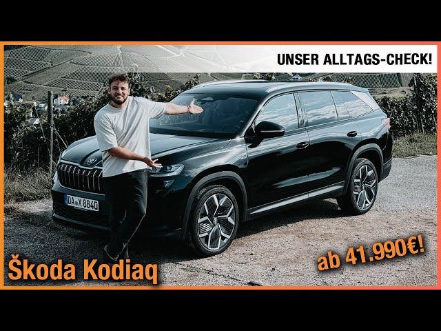 Skoda Kodiaq im Alltags-Test (2025) Wir fahren das NEUE SUV ab 41.990€! Fahrbericht | Review | Test