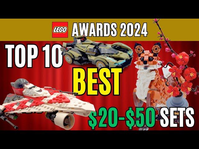 Top Ten BEST 2024 LEGO Sets ($20-$50): LEGO Awards