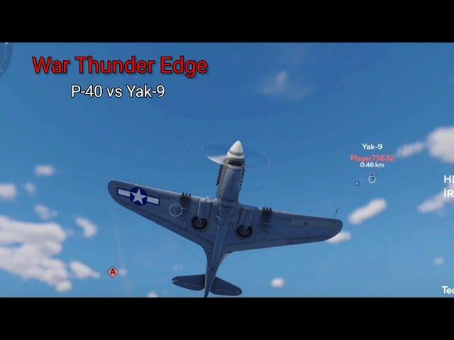 An actual, proper dogfight in War Thunder Edge