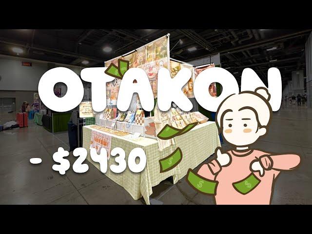 Otakon cost me $2400+  Literally the Best Con? Selling Out    Artist Alley Vlog!