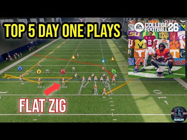 The Top 5 Plays That Will Be UNSTOPPABLE In College Football 26!