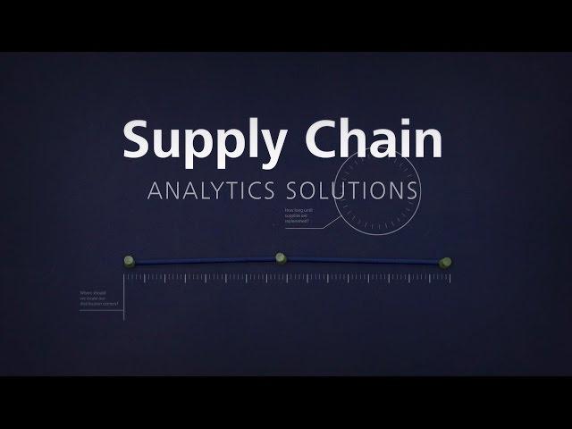 Supply Chain Analytics Solutions