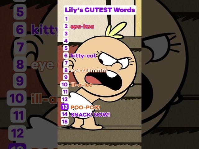 Baby Lily’s Words Ranked By CUTENESS! | Nicktoons