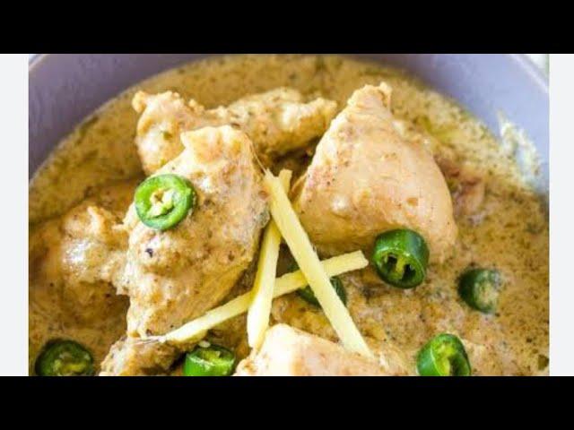 chicken white karahi recipe by @cooking club