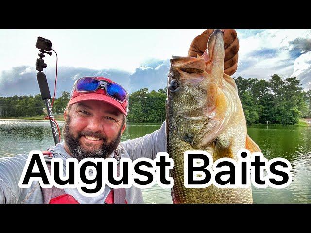 August Bass Fishing Baits for All Day Fishing