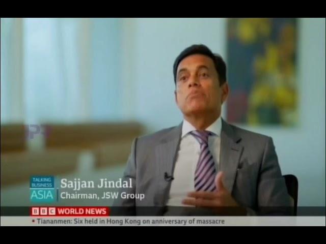 SAJJAN JINDAL of #JSW GROUP interview with BBC WORLD