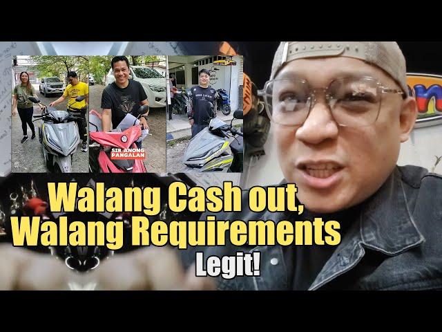 No CASHOUT, No REQUIREMENTS pero makakakuha ka ng Motor!  Pano yun?