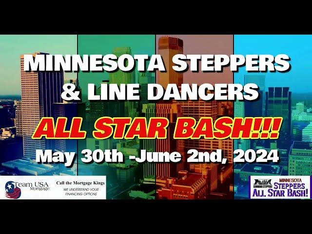The Minnesota Steppers & Line dancers Bash / Home Of The Y'ALL CAN'T BEAT US ! CONTEST 2024 T.V. AD