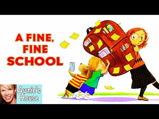 Kid's Read Aloud: A FINE, FINE SCHOOL How Much is Too Much School? by Sharon Creech and Harry Bliss