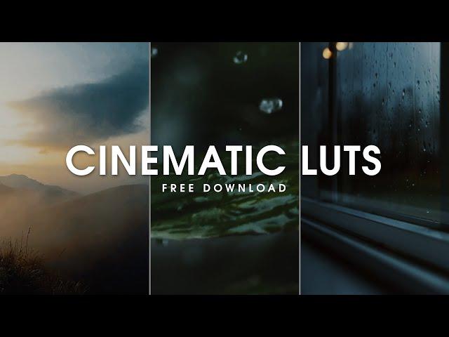 Free Cinematic LUTS