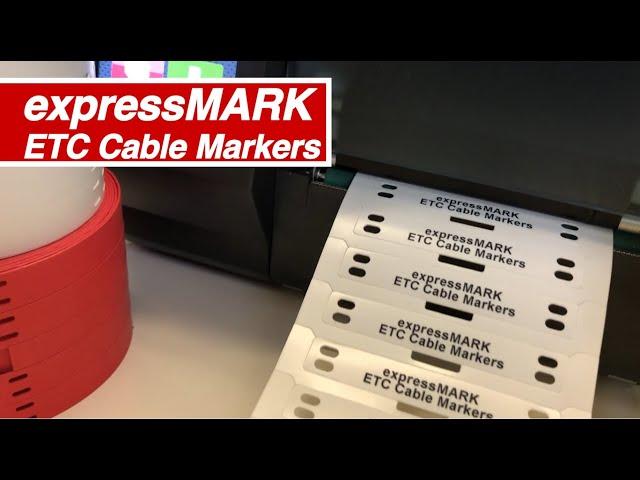 expressMARK ETC Tie-On Cable Markers