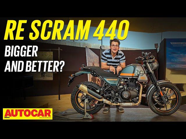 Royal Enfield Scram 440 - More capable than ever before | Walkaround | Autocar India