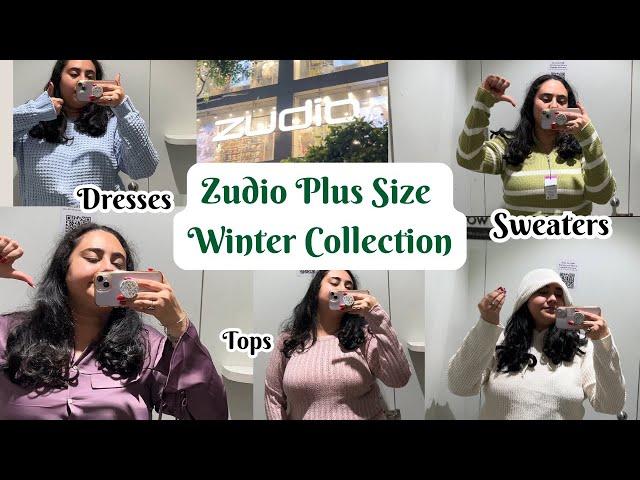 Zudio Winter Collection | Zudio *PLUS* size winter collection 2024 | Spriha Sanjay