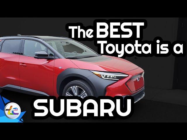 Why The Subaru Solterra Is The Best Toyota BZ4X Electric Car That Toyota Doesn't Sell.