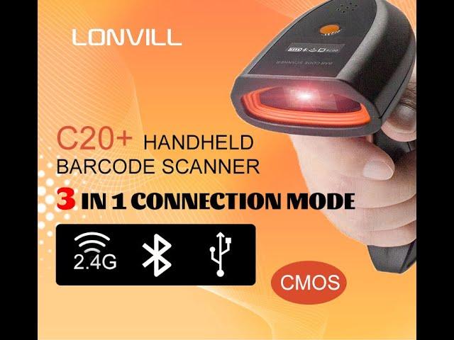 How To Pair A Bluetooth Handheld Barcode Scanner Gun