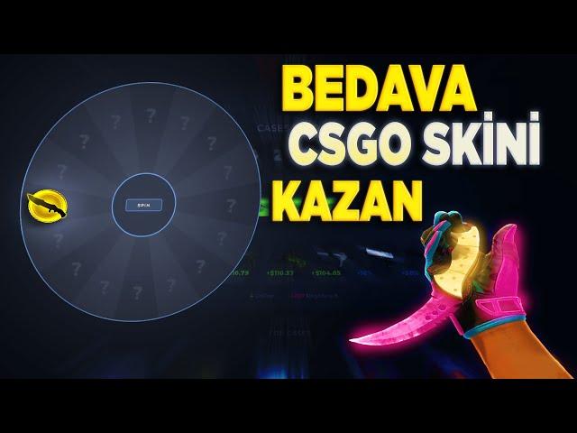 CSGO BEDAVA SKİN VEREN SİTELER - CSGO 2022