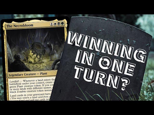 Can you WIN in ONE TURN with The Necrobloom? #edh