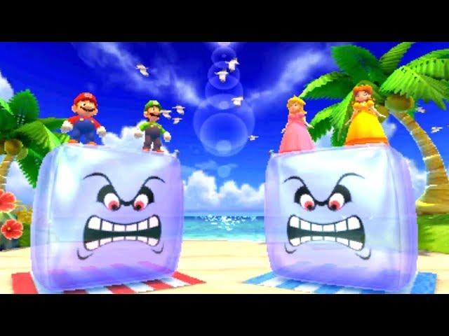 Mario Party The Top 100 Minigames - Mario & Luigi Vs. Peach & Daisy