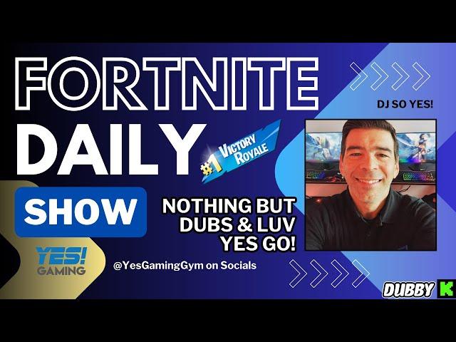 Juice World Dubs & More on Fortnite Daily Show with Host DjSo Live at YES! Gaming in Fishers