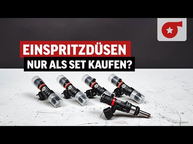 Einspritzdüsen - warum sollte man sie nur im Set kaufen? Und was sind gematchte Sets?