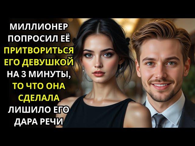 Миллионер попросил её притвориться его девушкой на 3 минуты, чтобы сбежать от брака