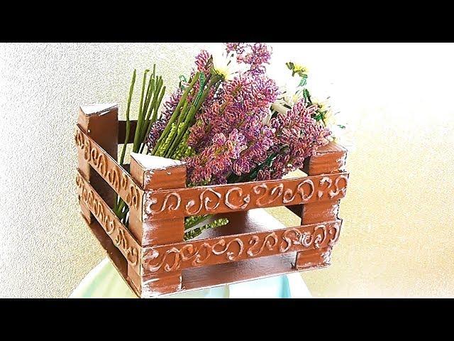 Home decoration idea, flower pot