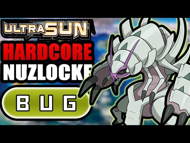 Pokémon Ultra Sun Hardcore Nuzlocke - Bug Type Pokémon Only! (No items, No overleveling)