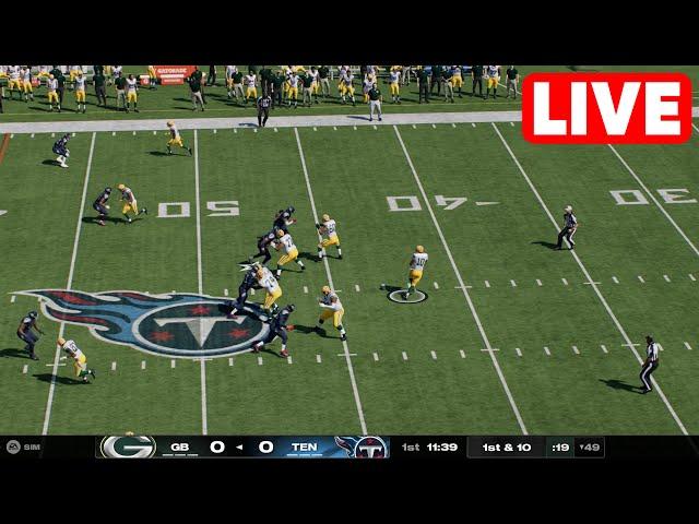 NFL LIVE Green Bay Packers vs Tennessee Titans | Week 3 NFL Full Game - 22nd September 2024 NFL 25