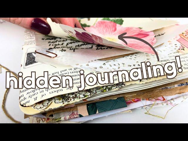 EASY ideas for interactive junk journal elements (& examples from my journals!)