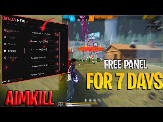 NEW PC PANEL UPDATED OB49 PANEL FOR FREE AIMBOT FREE FIRE  SNIPER AIMBOT | 100% SAFE AND ANTIBAN 
