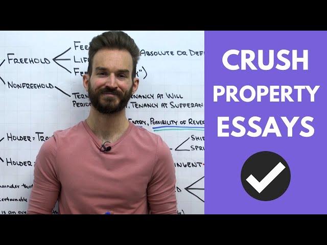 How to Analyze Present Estates and Future Interests on Real Property Questions [PART 1/3]