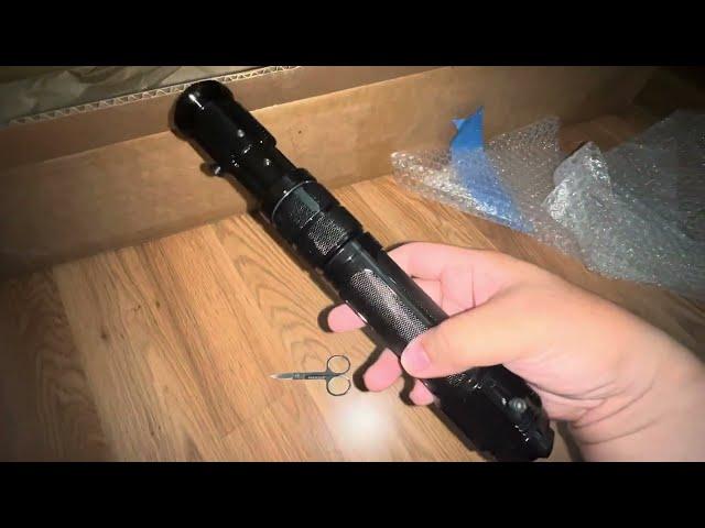 Saberforge - Unboxing Emerald Knight (Clear Powder Coating)