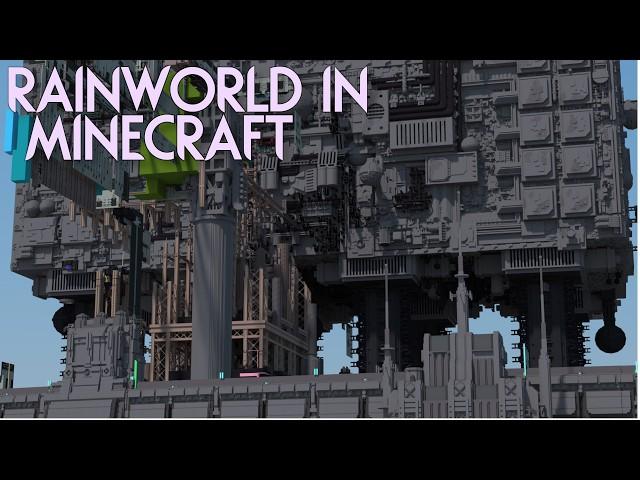 Rainworld Is Being Made In Minecraft!